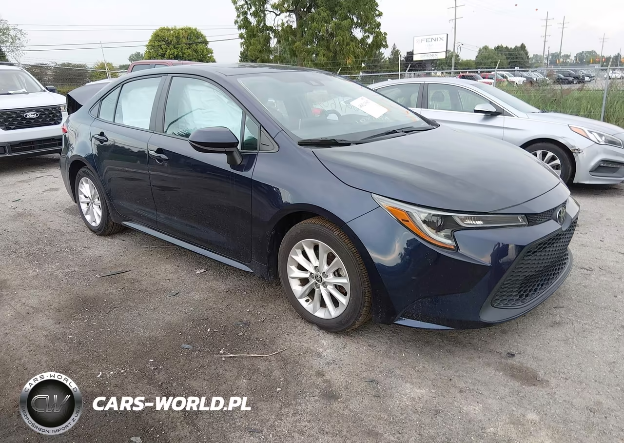 2021 Toyota Corolla Le VIN:5YFHPMAE8MP238254 - 1