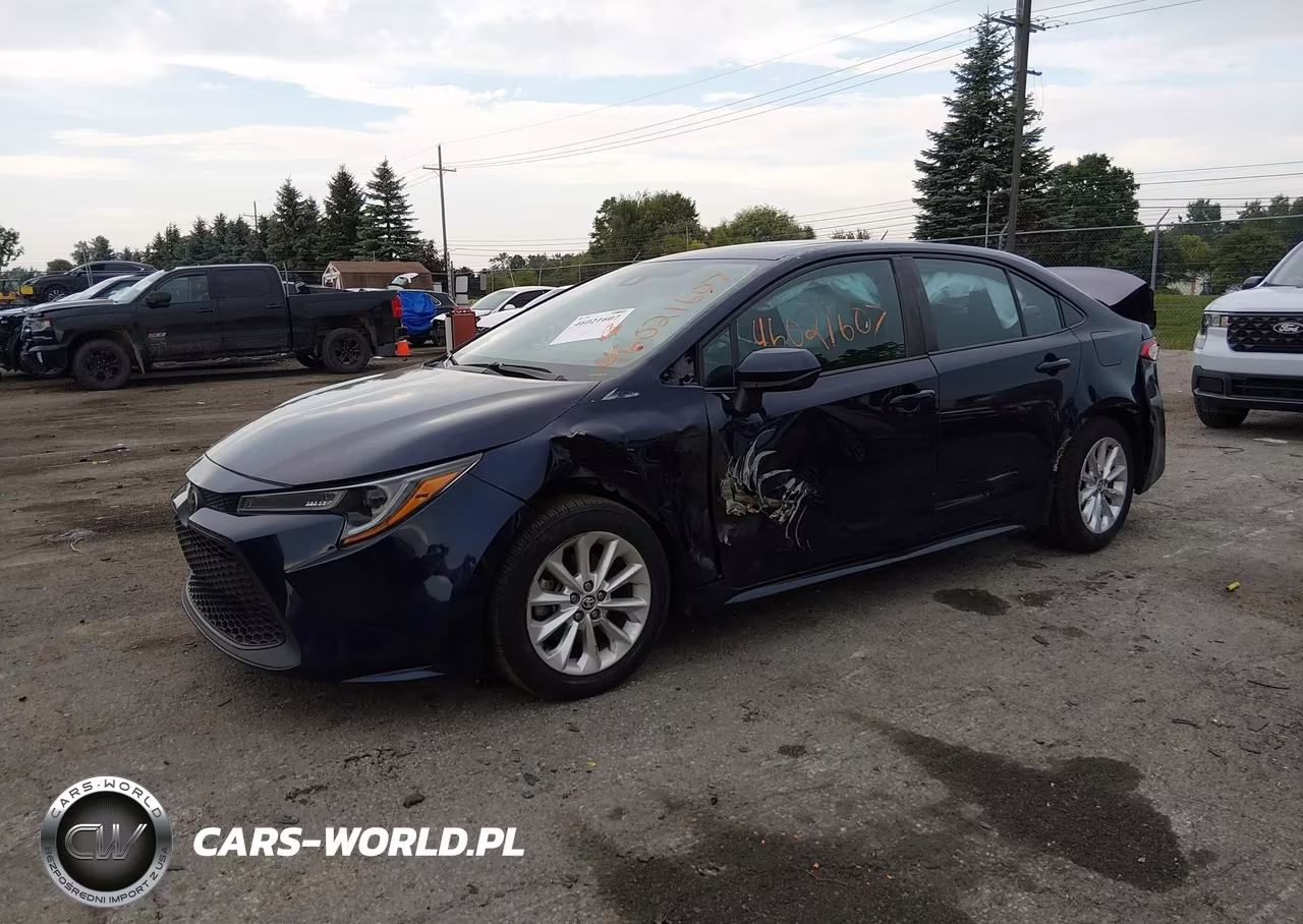 2021 Toyota Corolla Le VIN:5YFHPMAE8MP238254 - 2