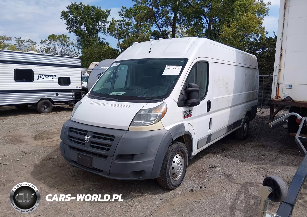 2016 Ram Promaster 3500 High Roof VIN:3C6URVJG6GE106042 - 2