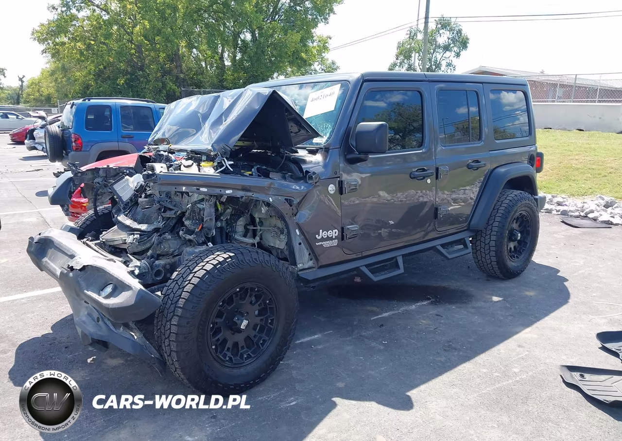 2020 Jeep Wrangler Unlimited Sport S 4X4 VIN:1C4HJXDN7LW257415 - 2