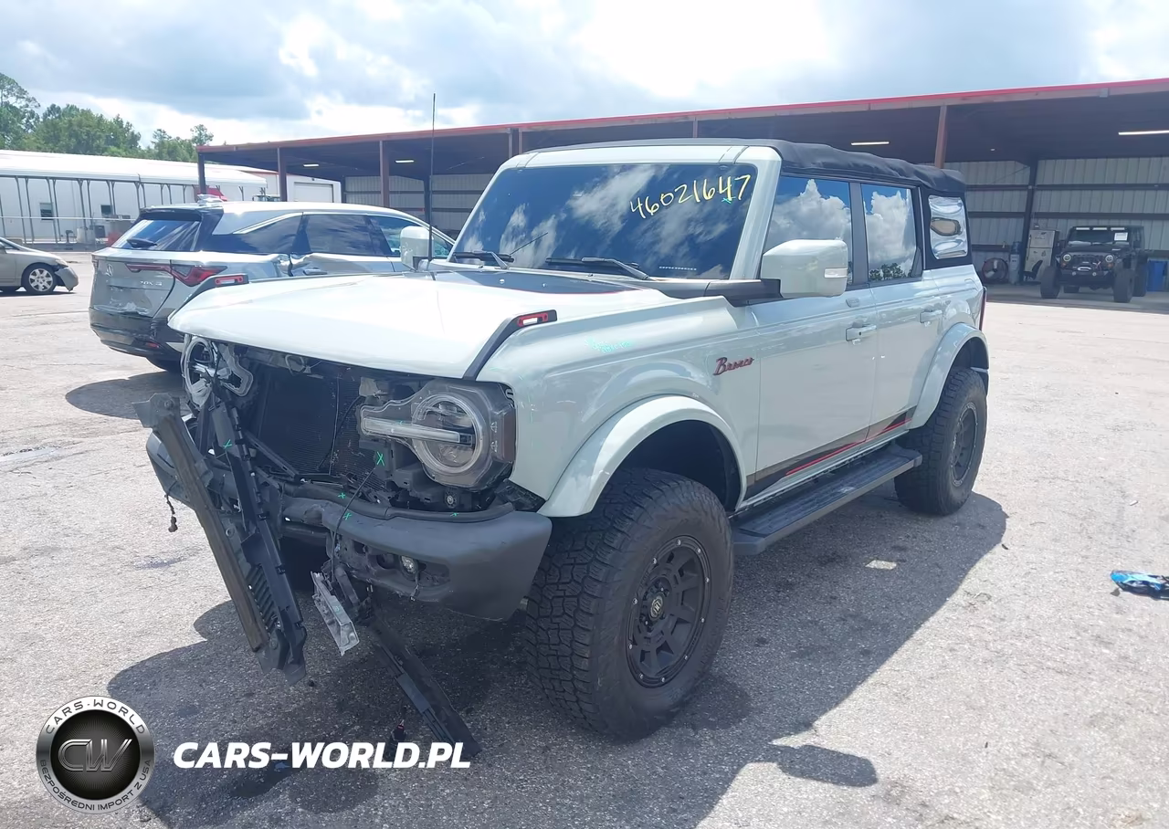 2021 Ford Bronco Outer Banks VIN:1FMEE5DP1MLA73907 - 2