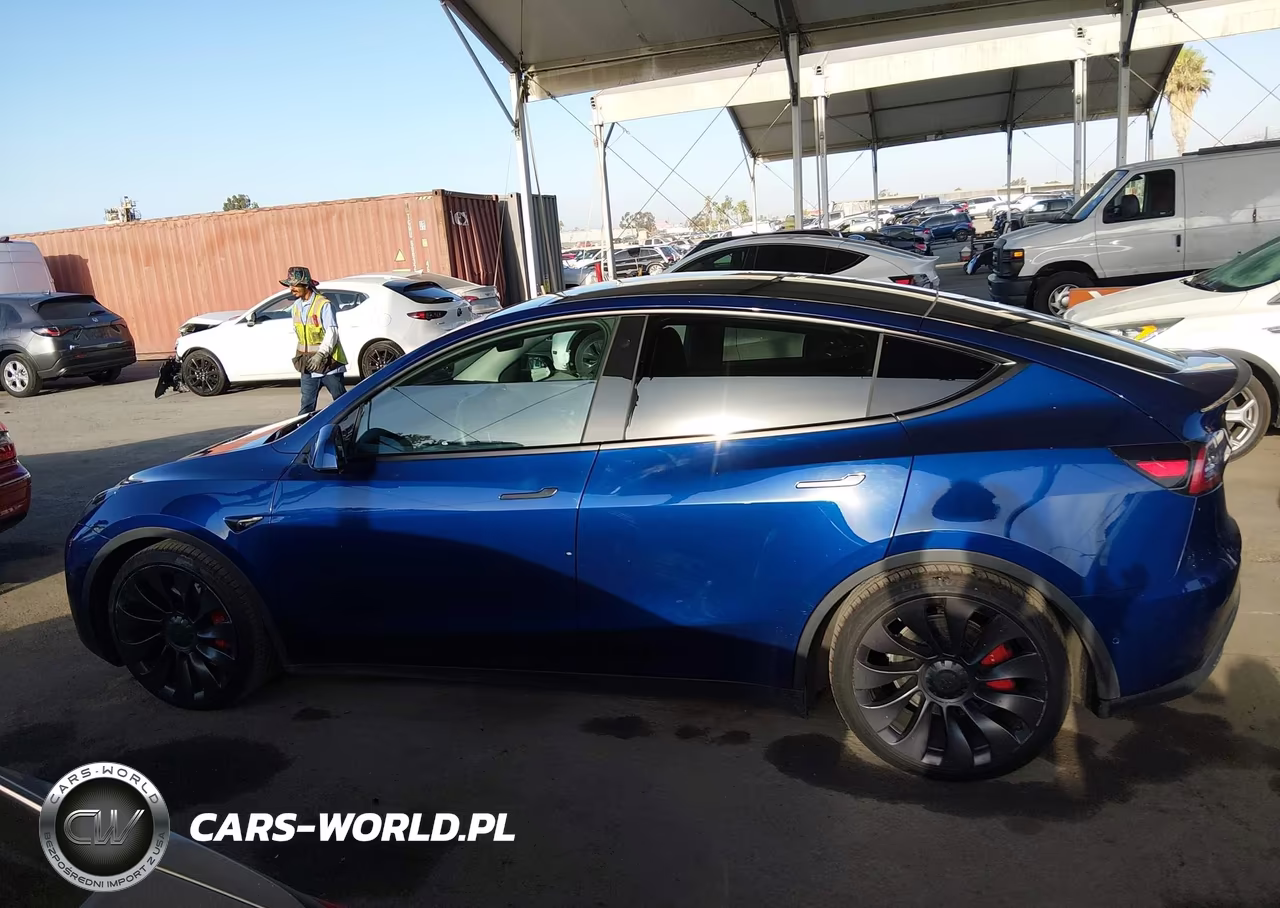 2021 Tesla Model Y Performance Dual Motor All-Wheel Drive VIN:5YJYGDEF4MF197491 - 14