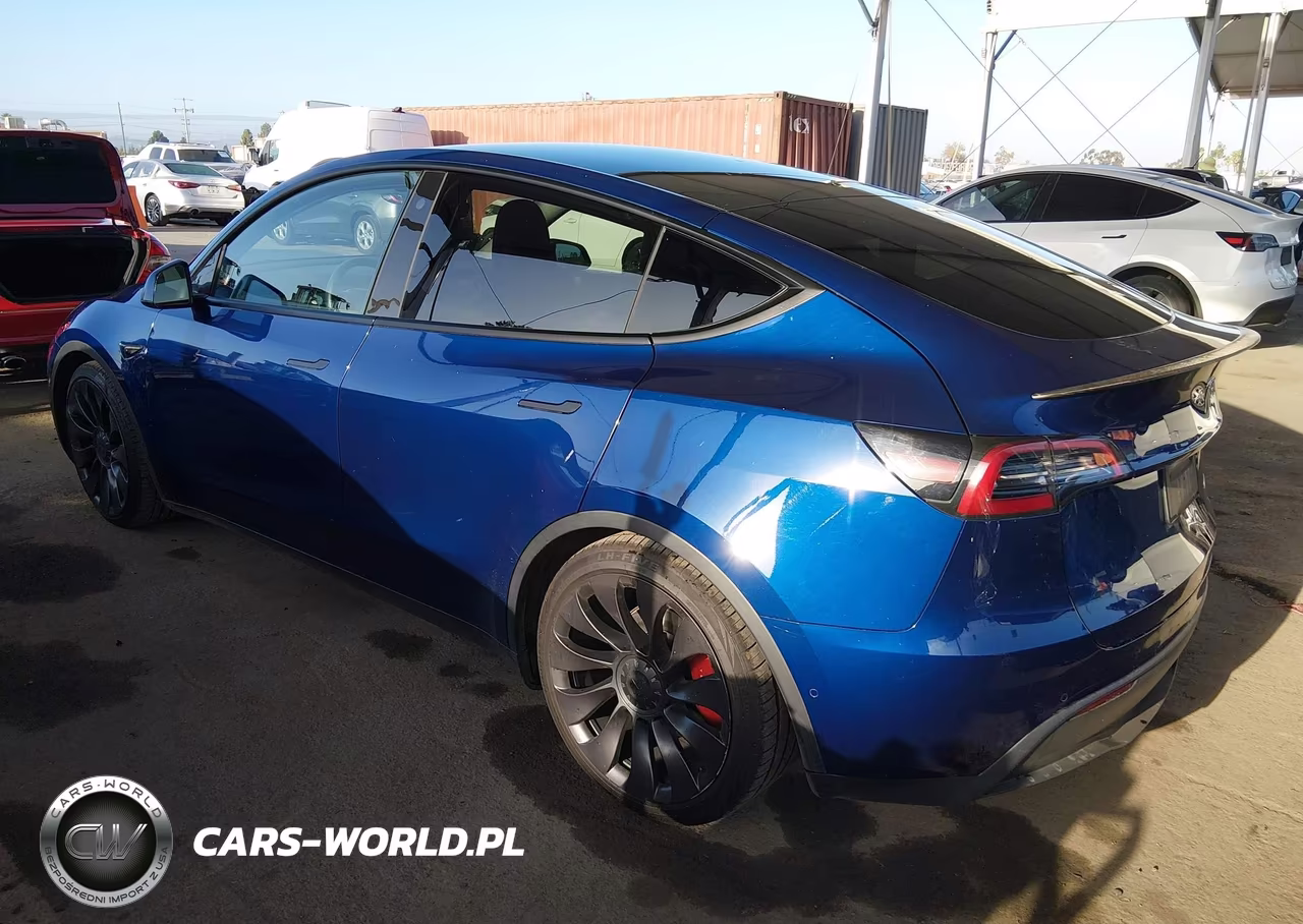 2021 Tesla Model Y Performance Dual Motor All-Wheel Drive VIN:5YJYGDEF4MF197491 - 3