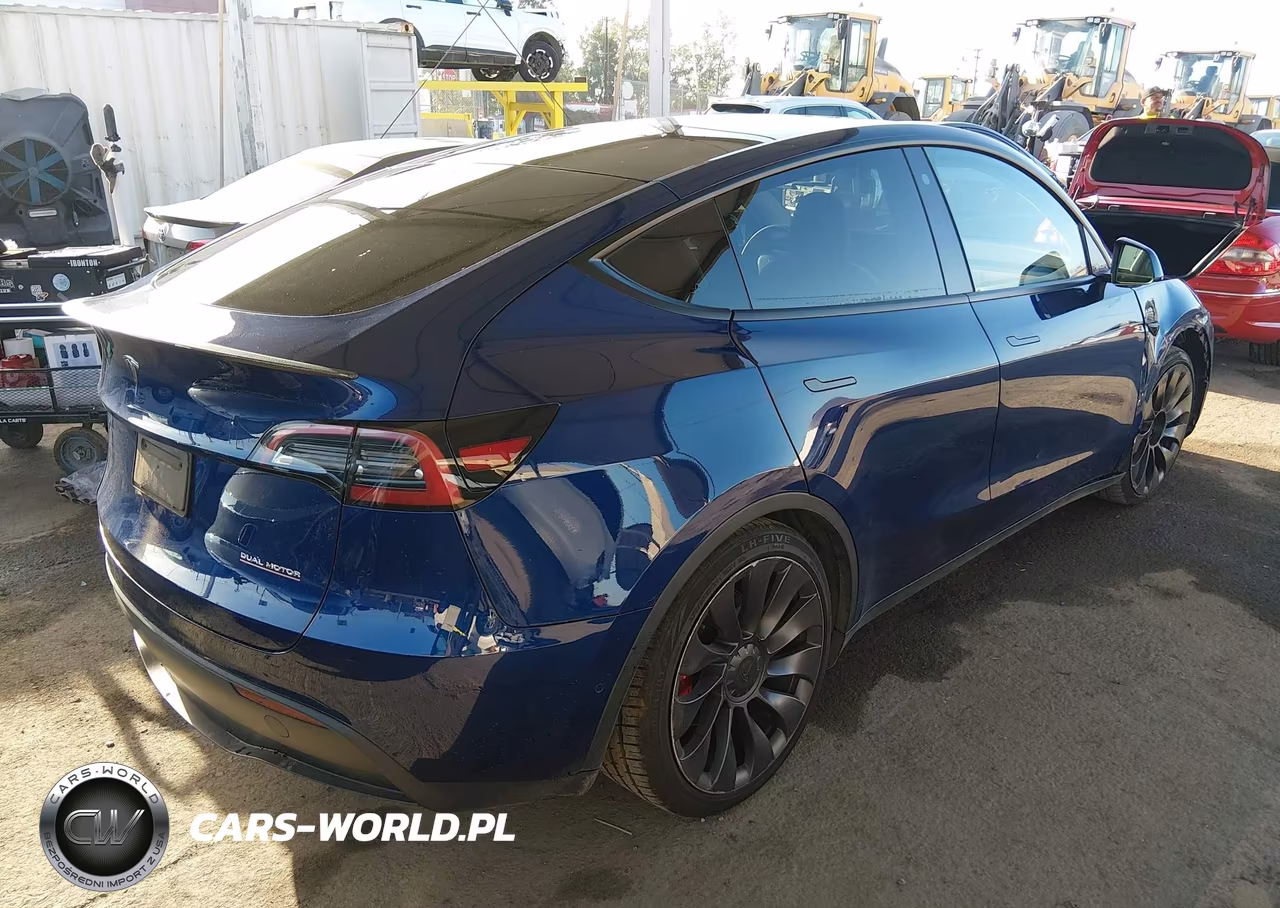 2021 Tesla Model Y Performance Dual Motor All-Wheel Drive VIN:5YJYGDEF4MF197491 - 4