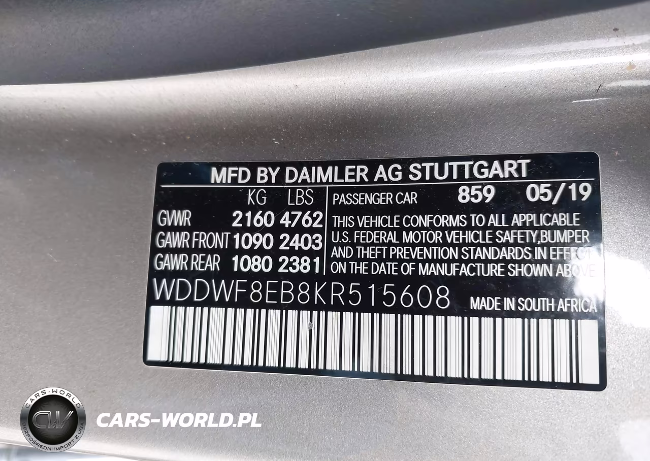 2019 Mercedes-Benz C 300 4Matic VIN:WDDWF8EB8KR515608 - 9