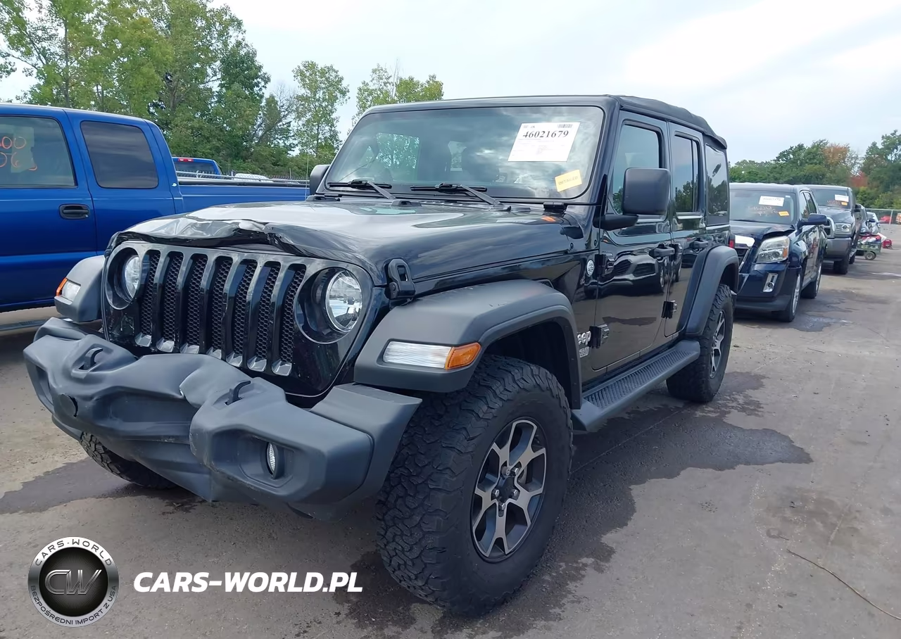 2020 Jeep Wrangler Unlimited Sport S 4X4 VIN:1C4HJXDG1LW110251 - 2
