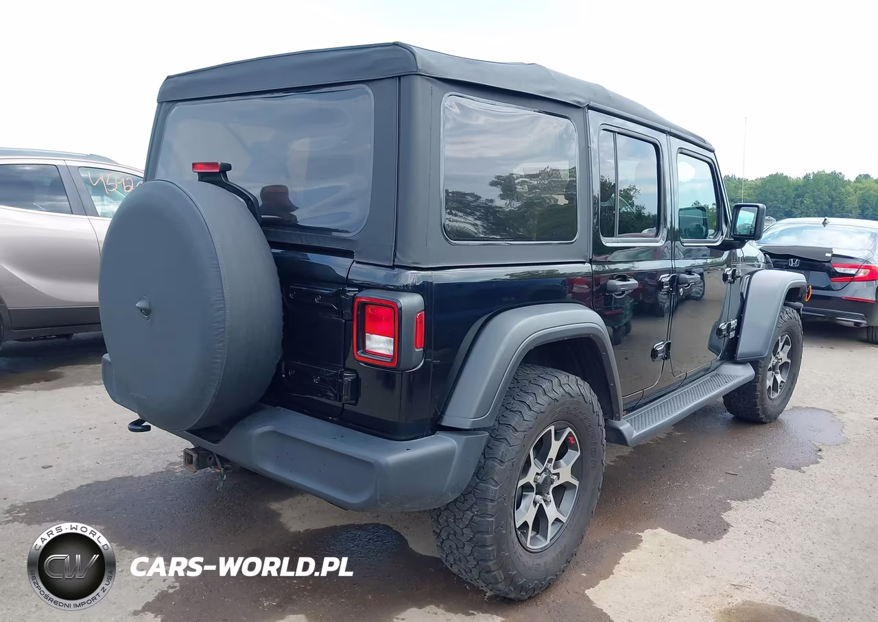 2020 Jeep Wrangler Unlimited Sport S 4X4 VIN:1C4HJXDG1LW110251 - 4