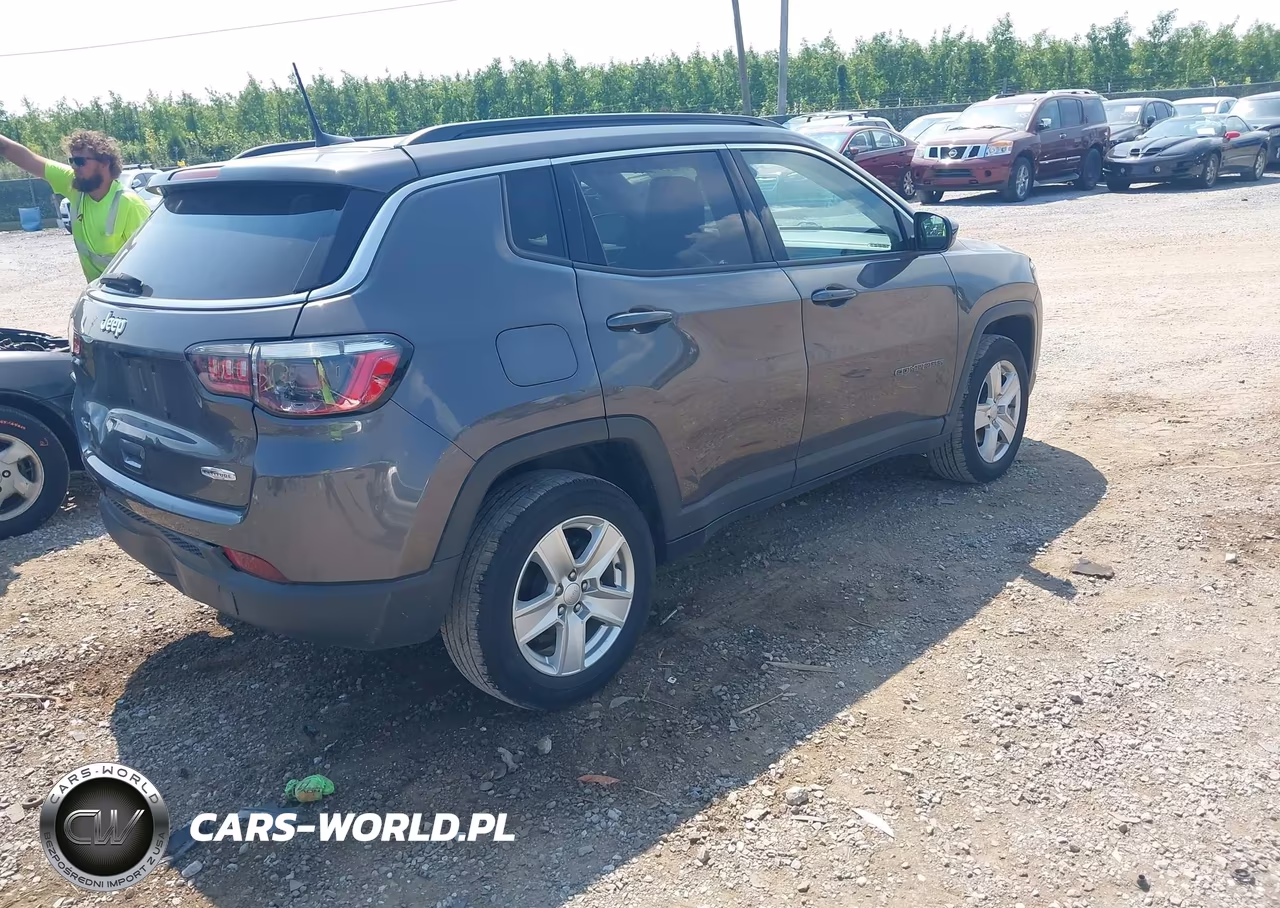 2022 Jeep Compass Latitude 4X4 VIN:3C4NJDBB9NT127557 - 4