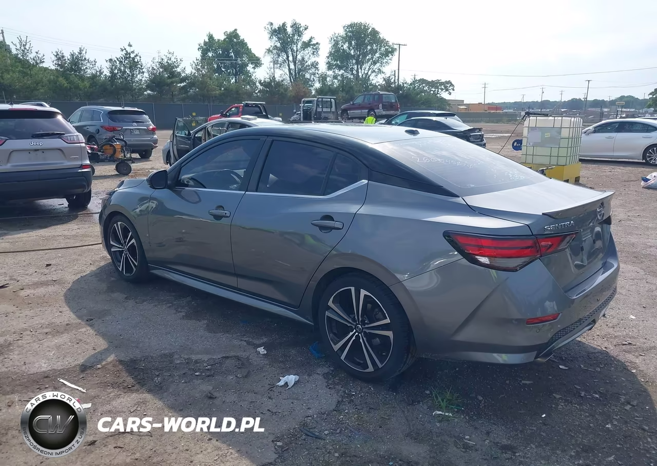 2020 Nissan Sentra Sr Xtronic Cvt VIN:3N1AB8DVXLY239149 - 3