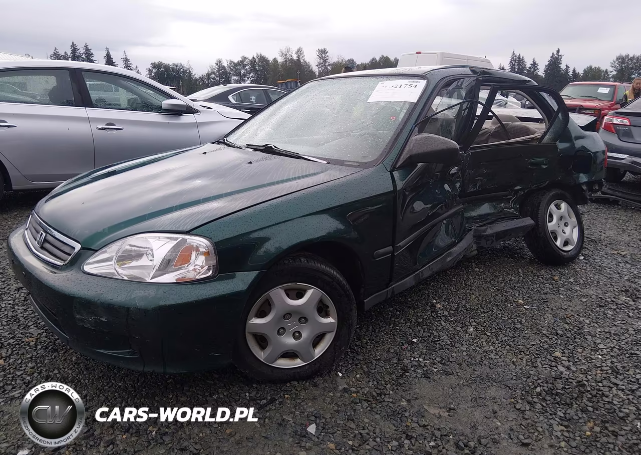 2000 Honda Civic Value Package VIN:2HGEJ6612YH900252 - 2