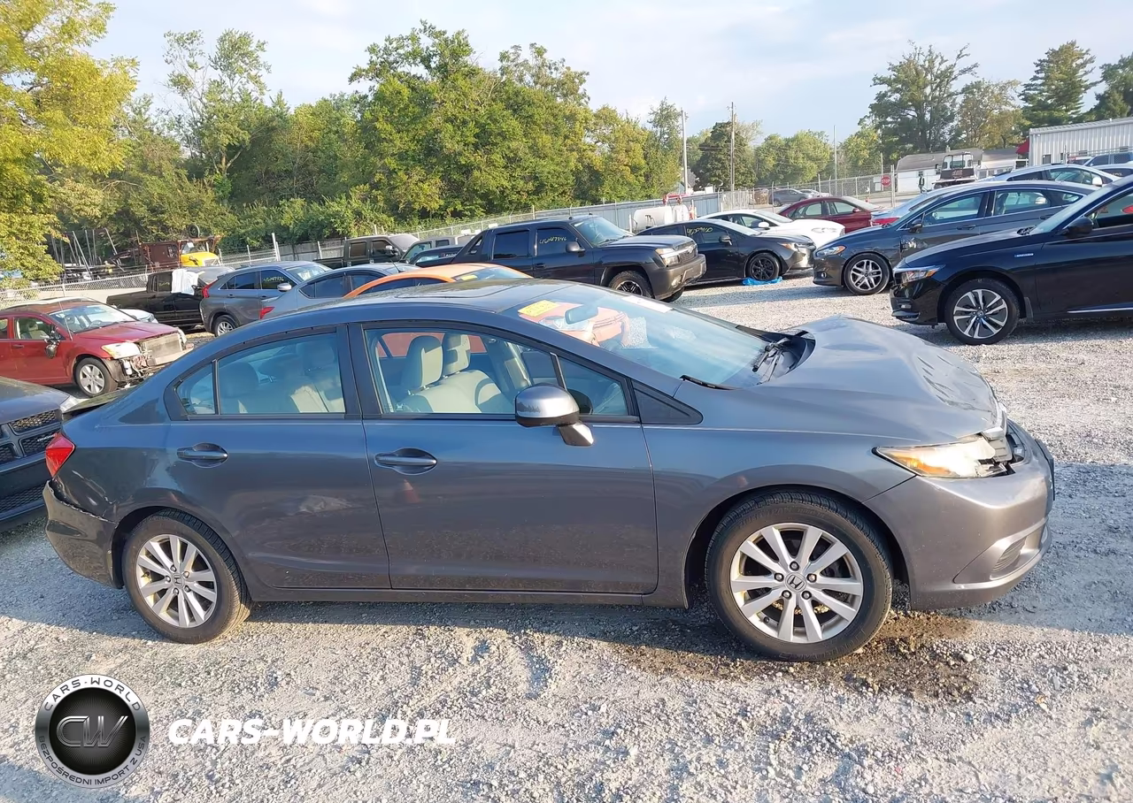 2012 Honda Civic Ex VIN:19XFB2F87CE071009 - 13