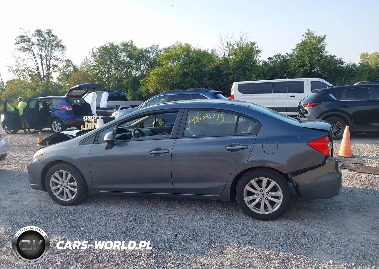 2012 Honda Civic Ex VIN:19XFB2F87CE071009 - 14