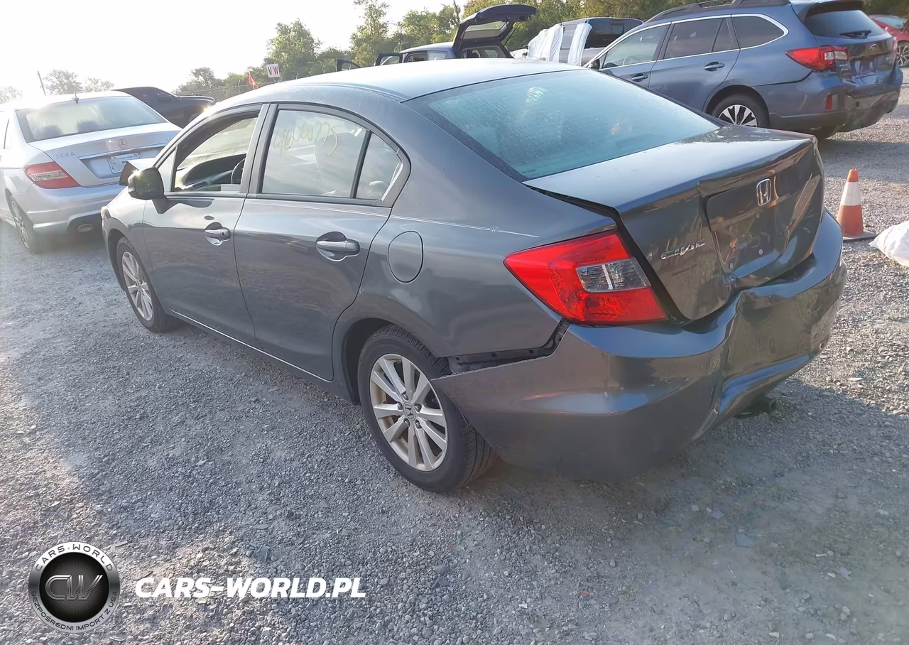 2012 Honda Civic Ex VIN:19XFB2F87CE071009 - 3
