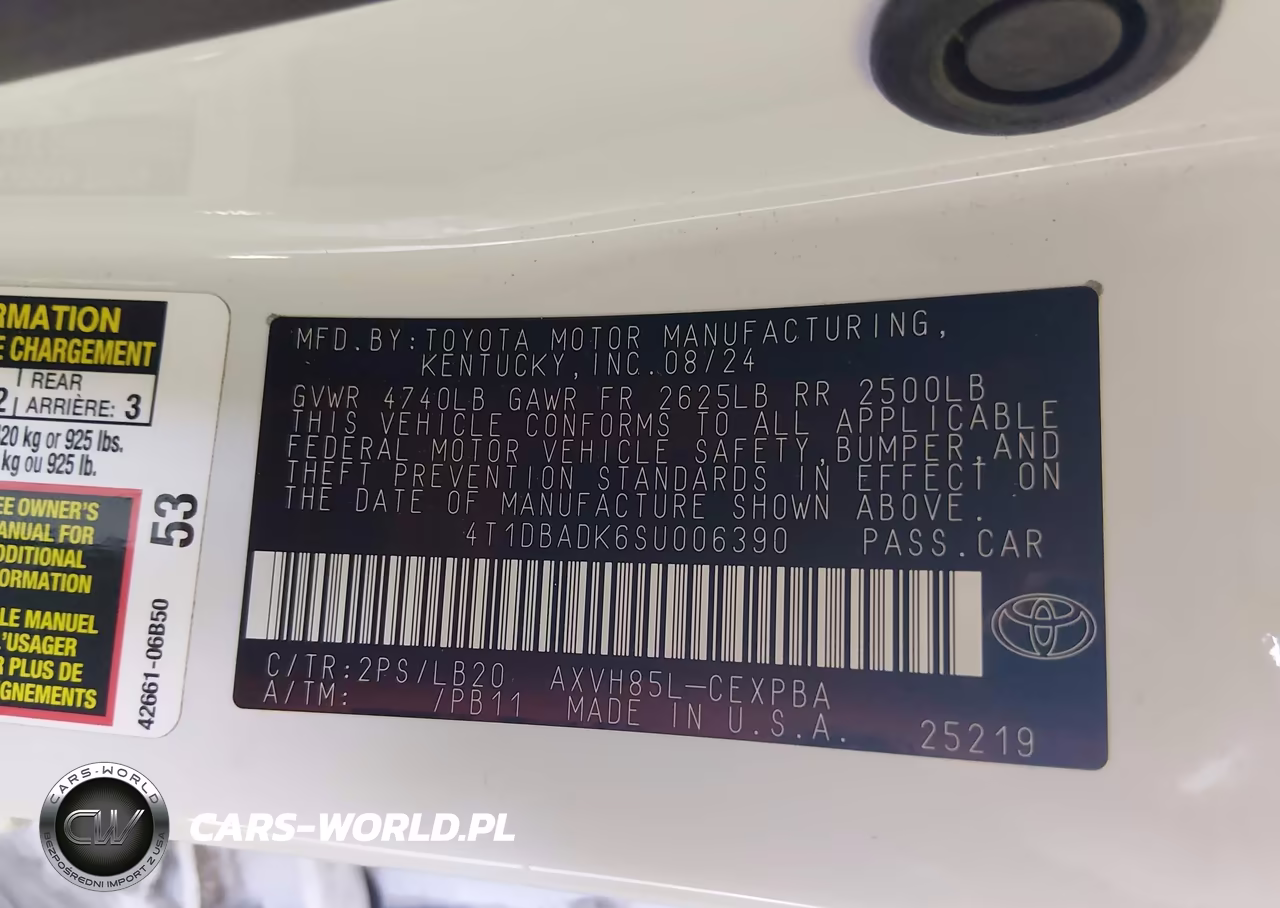 2025 Toyota Camry Xse VIN:4T1DBADK6SU006390 - 9