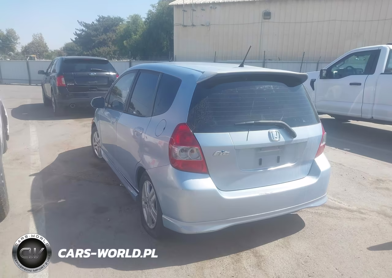 2008 Honda Fit Sport VIN:JHMGD38698S065831 - 3