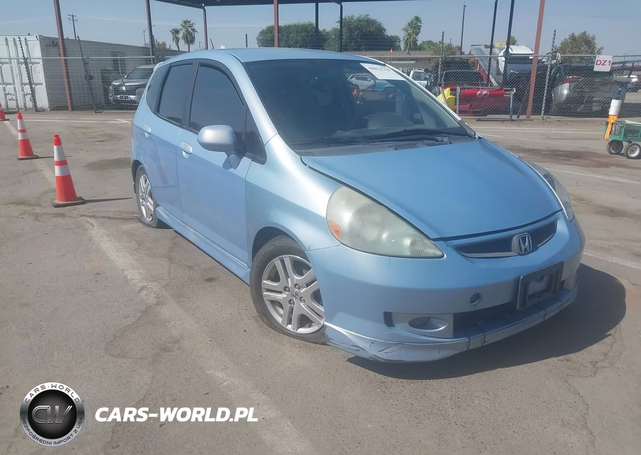 2008 Honda Fit Sport VIN:JHMGD38698S065831 - 6