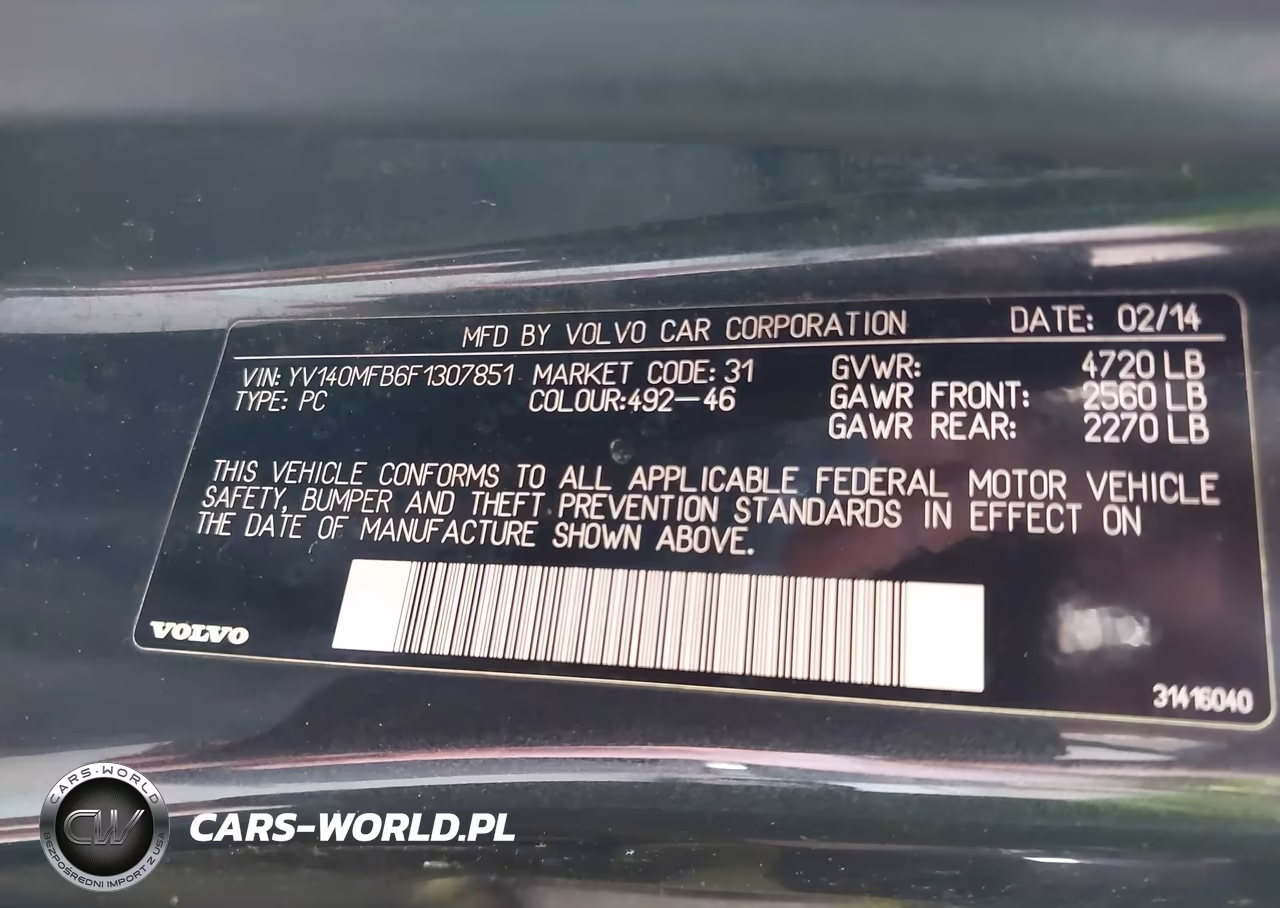 2015 Volvo S60 T5 Premier VIN:YV140MFB6F1307851 - 9