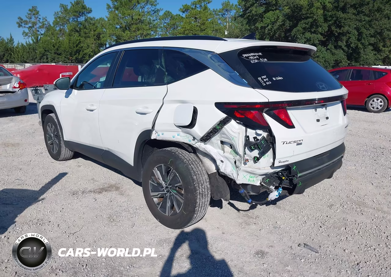 2024 Hyundai Tucson Hybrid Blue VIN:KM8JBCD1XRU236031 - 3