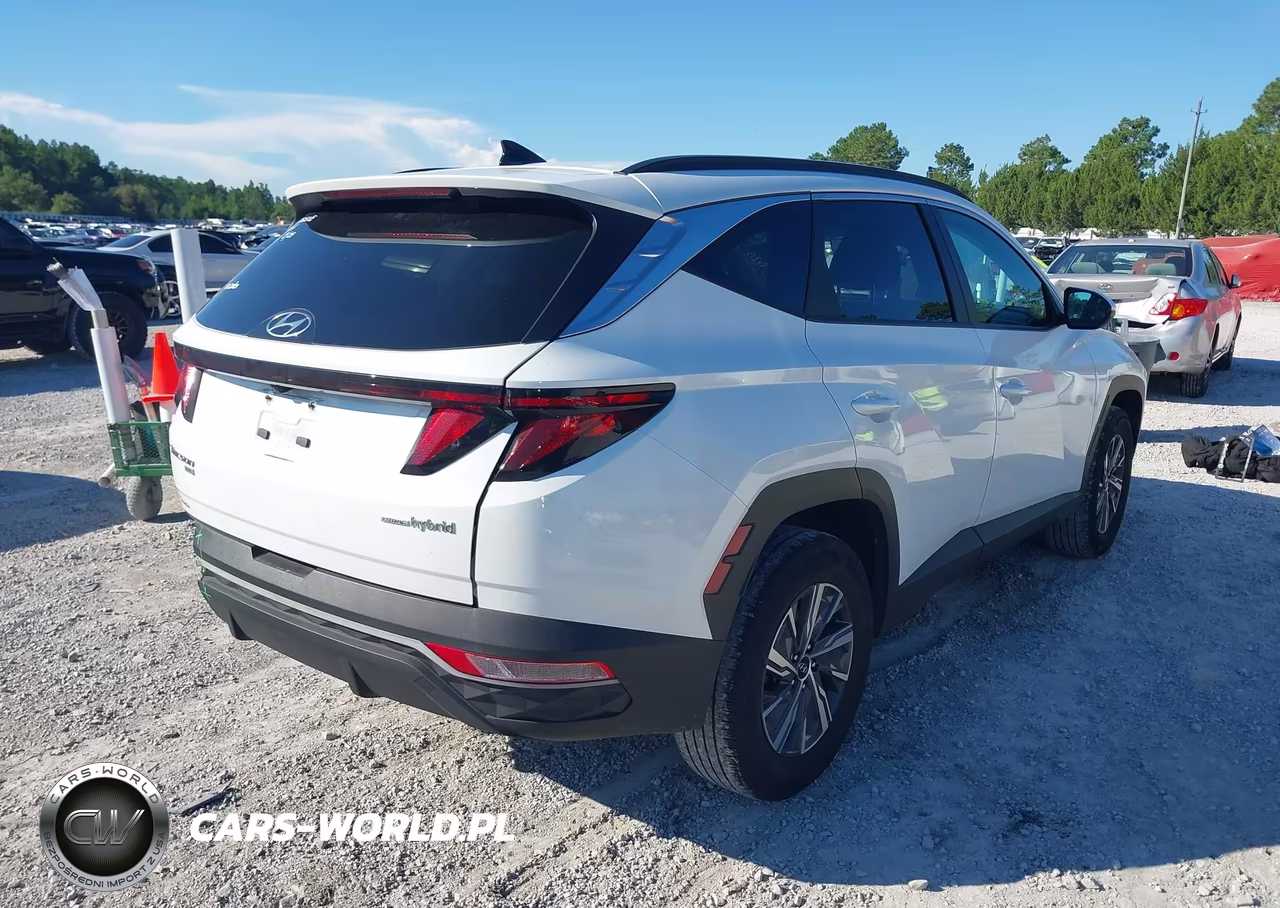 2024 Hyundai Tucson Hybrid Blue VIN:KM8JBCD1XRU236031 - 4