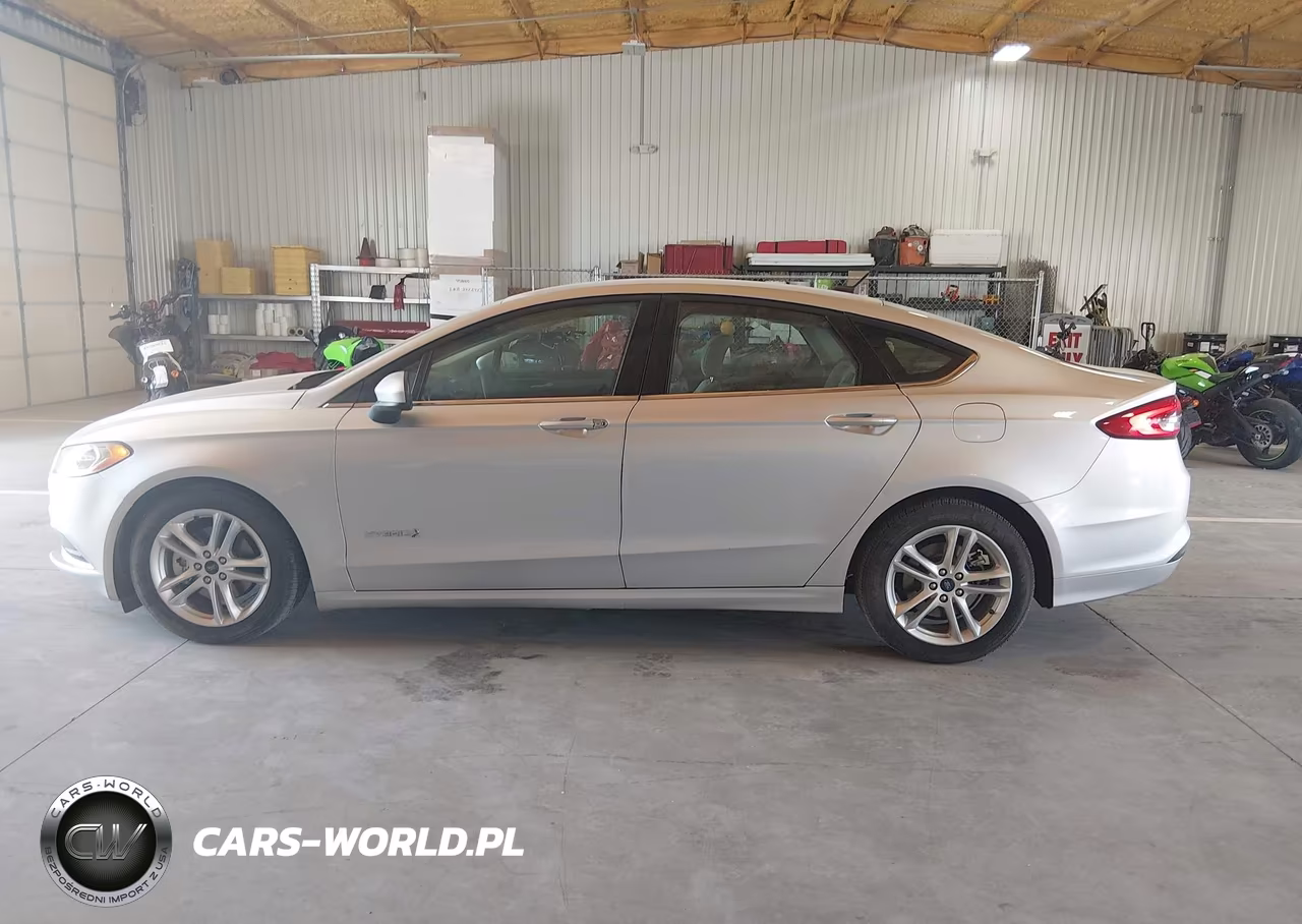 2018 Ford Fusion Hybrid S VIN:3FA6P0UU6JR100520 - 14