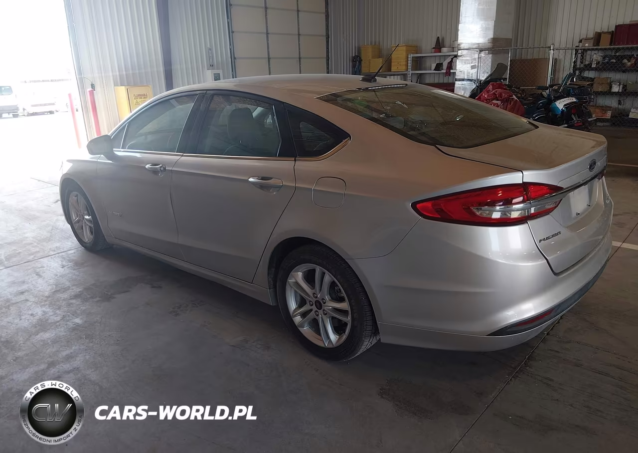 2018 Ford Fusion Hybrid S VIN:3FA6P0UU6JR100520 - 3