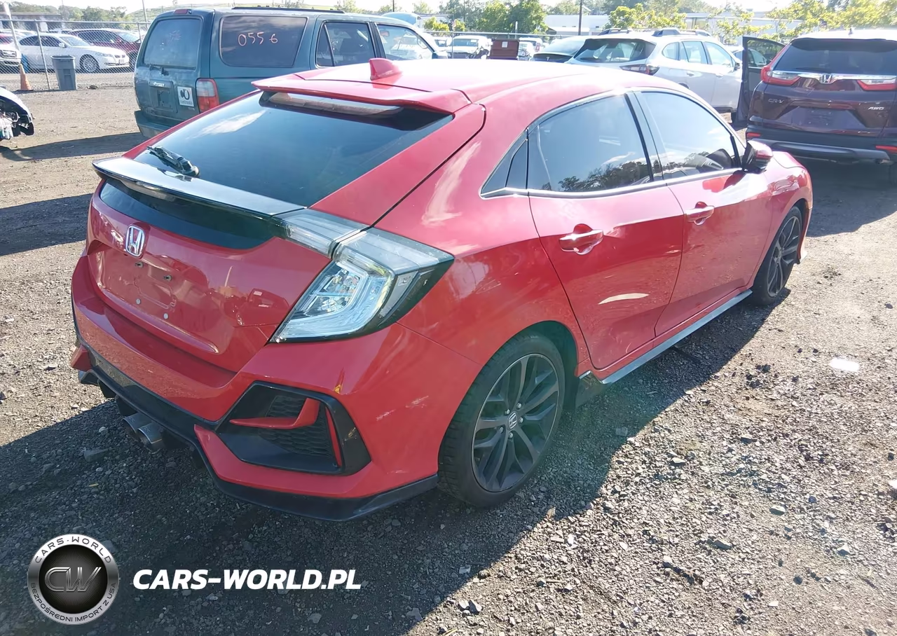 2020 Honda Civic Sport Touring VIN:SHHFK7H9XLU411720 - 4