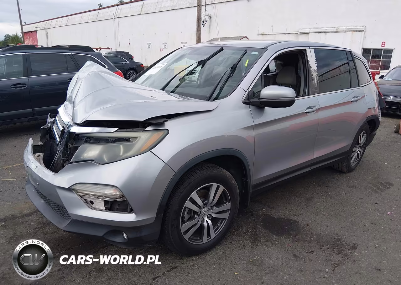 2016 Honda Pilot Ex VIN:5FNYF6H3XGB038933 - 2