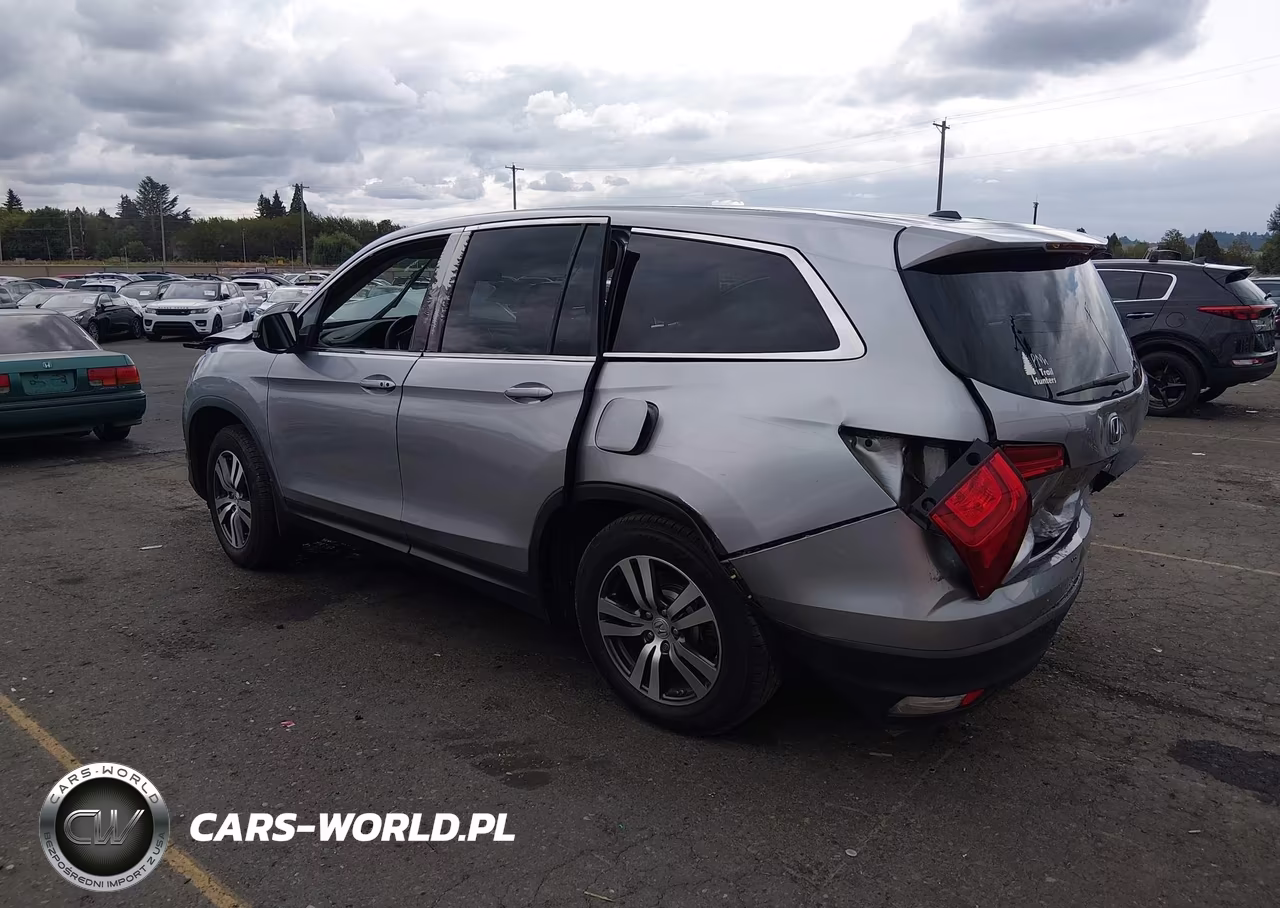 2016 Honda Pilot Ex VIN:5FNYF6H3XGB038933 - 3