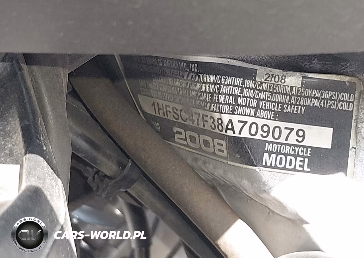 2008 Honda Gl1800 VIN:1HFSC47F38A709079 - 10