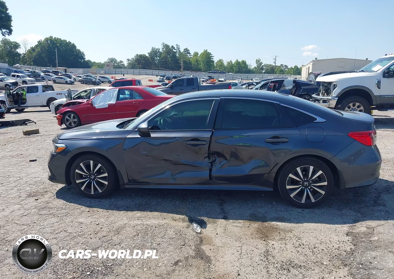 2022 Honda Civic Ex VIN:JHMFE1F77NX007952 - 14