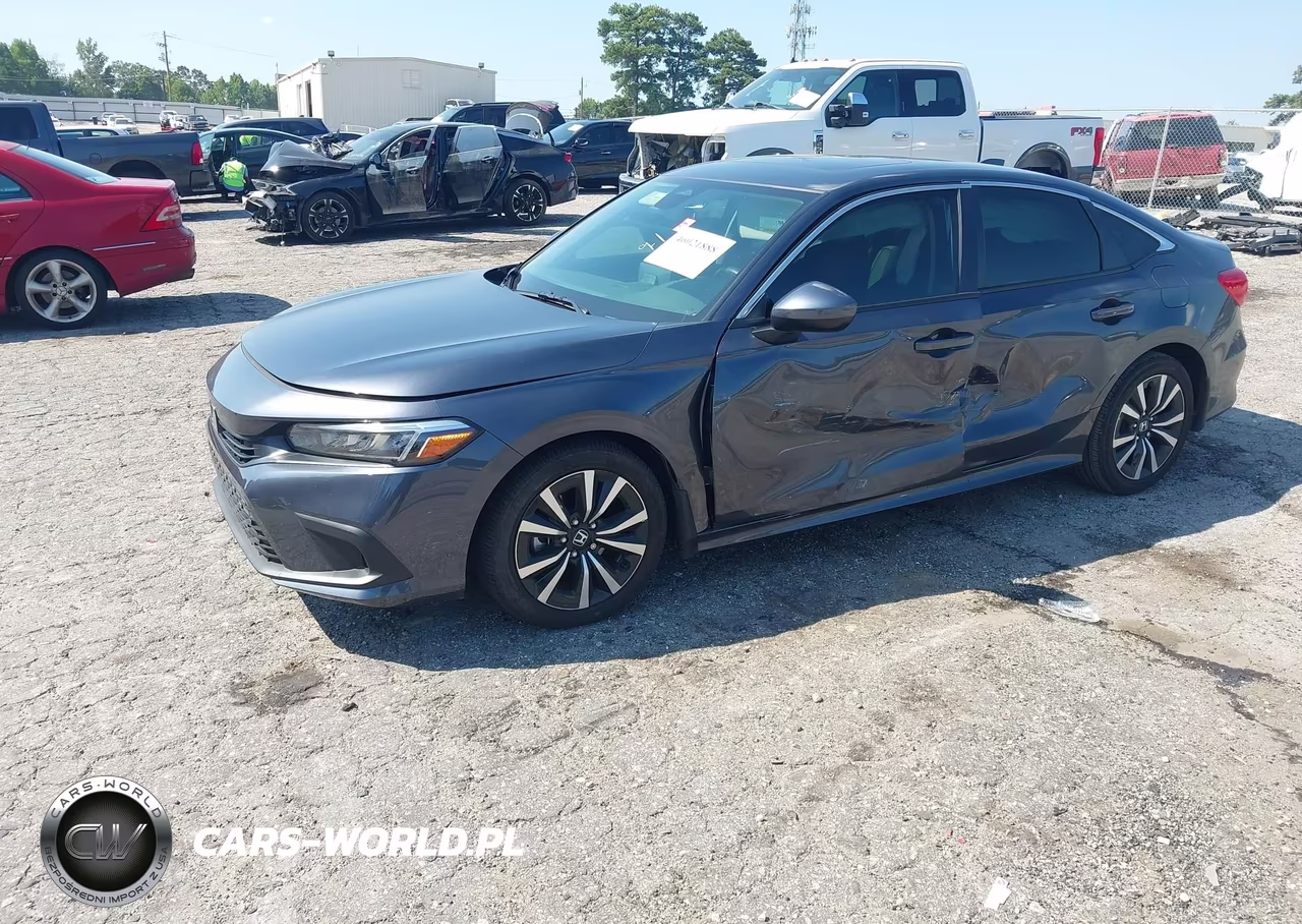 2022 Honda Civic Ex VIN:JHMFE1F77NX007952 - 2