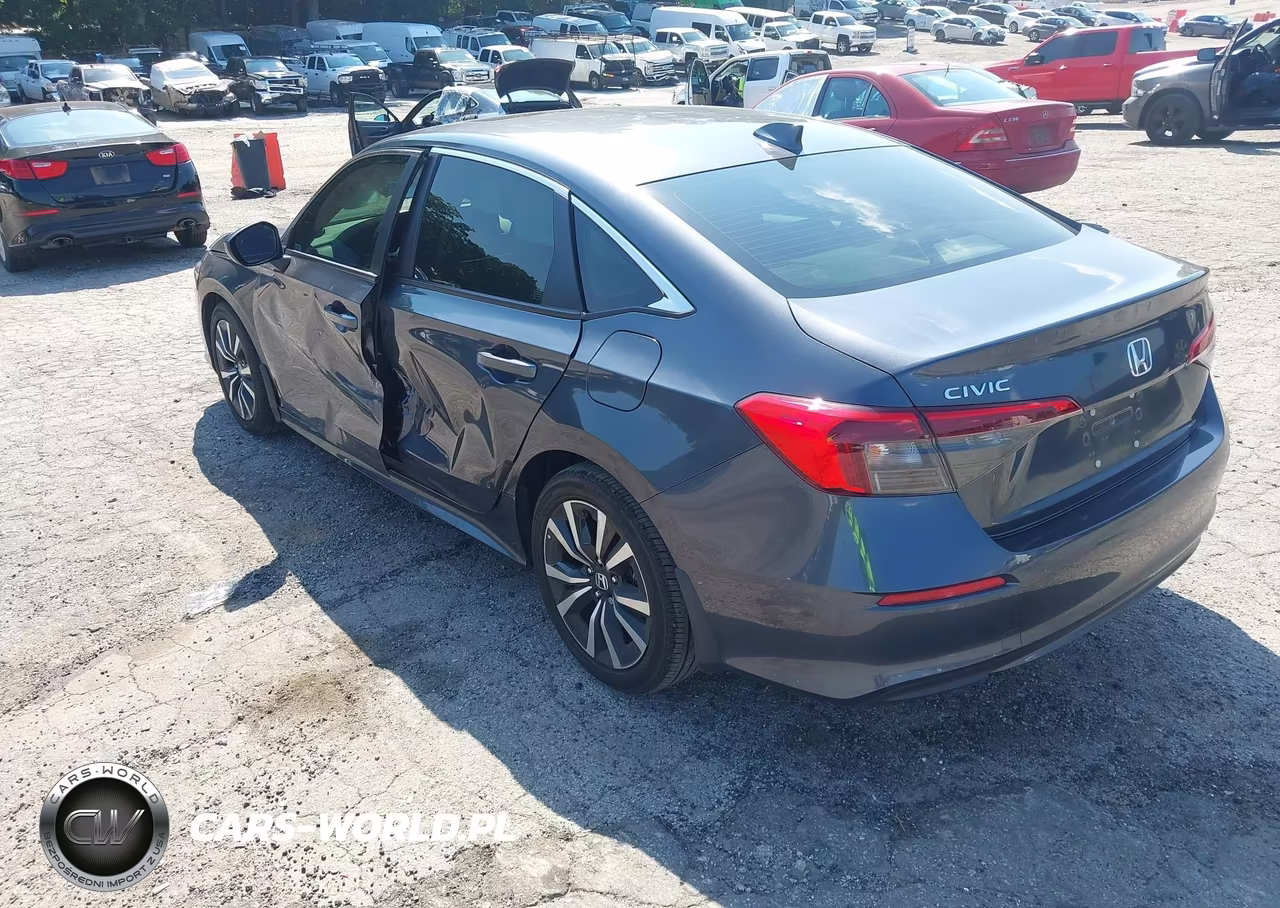 2022 Honda Civic Ex VIN:JHMFE1F77NX007952 - 3