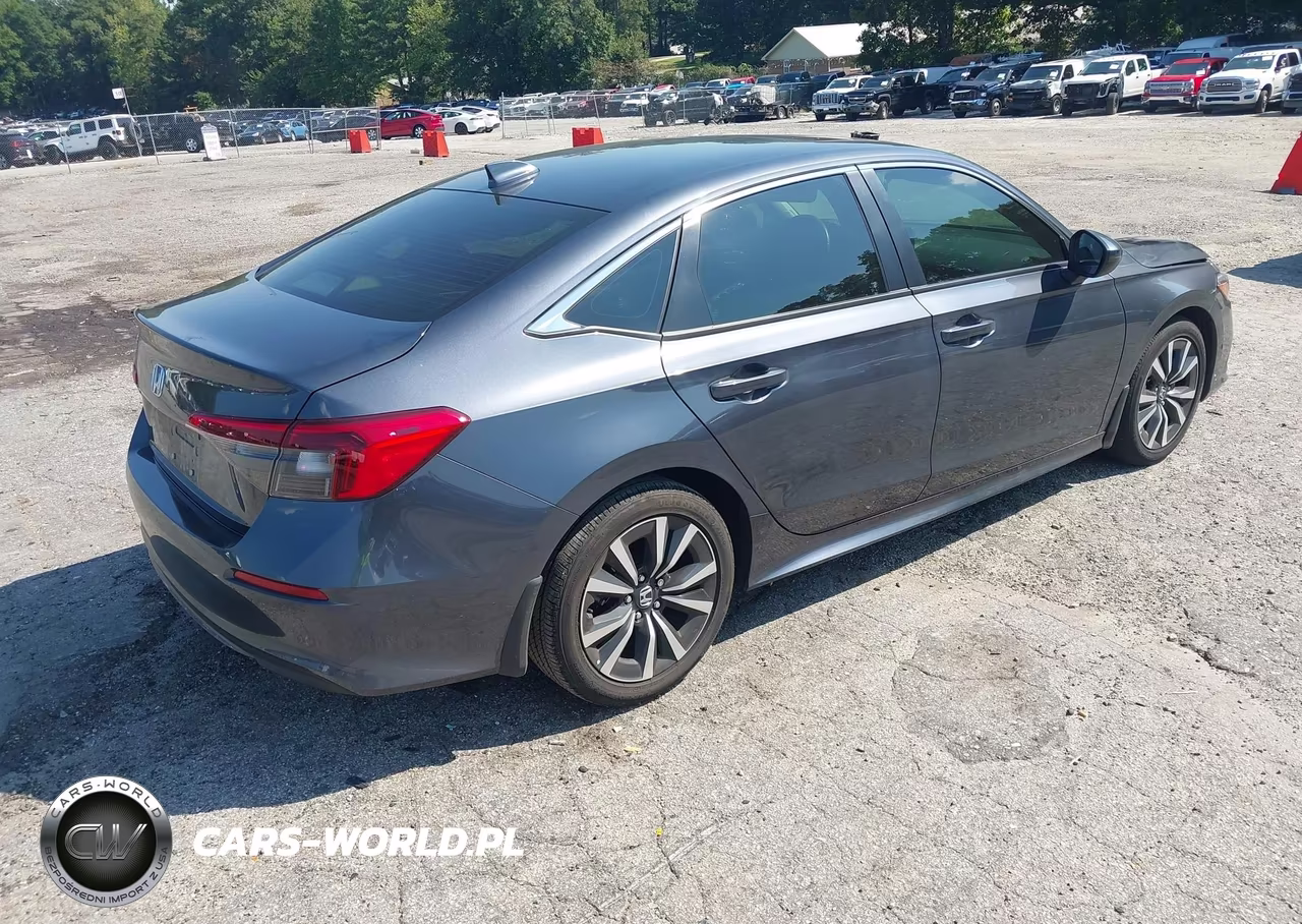 2022 Honda Civic Ex VIN:JHMFE1F77NX007952 - 4