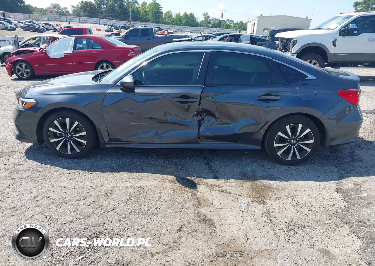 2022 Honda Civic Ex VIN:JHMFE1F77NX007952 - 6