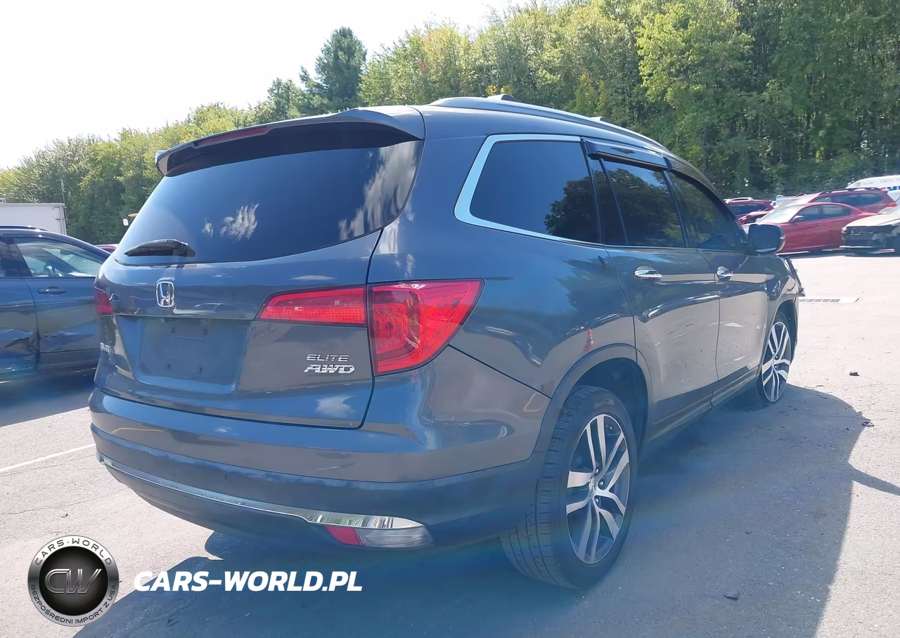 2016 Honda Pilot Elite VIN:5FNYF6H06GB072146 - 4