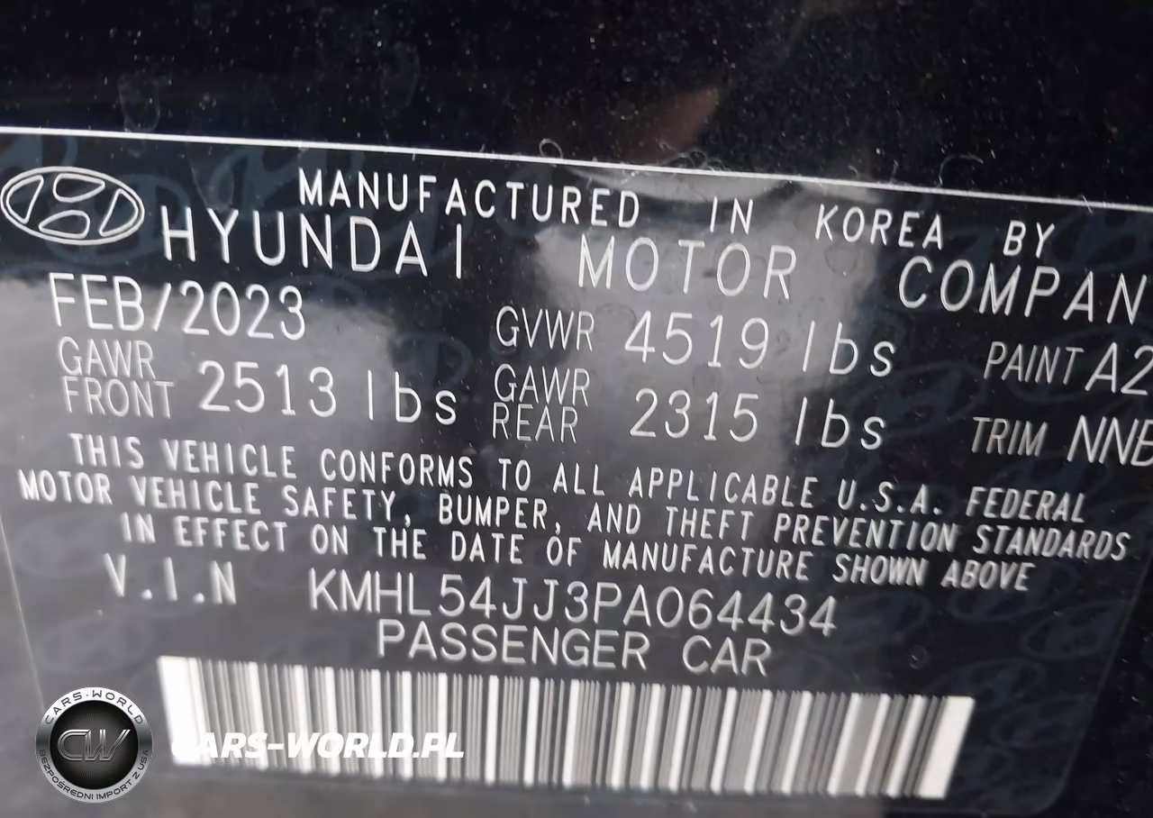 2023 Hyundai Sonata Hybrid Limited VIN:KMHL54JJ3PA064434 - 9