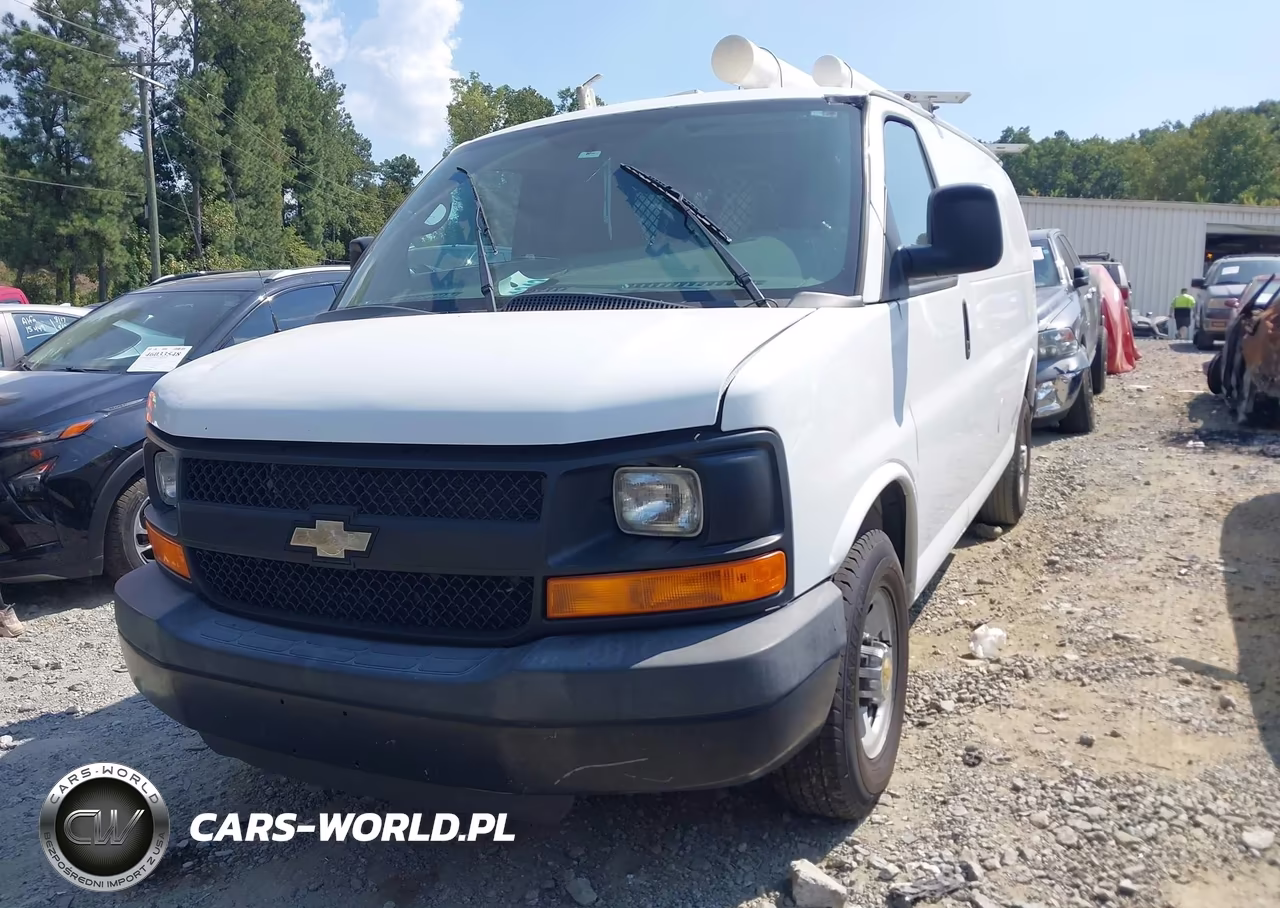 2015 Chevrolet Express 2500 Work Van VIN:1GCWGFCFXF1100473 - 2