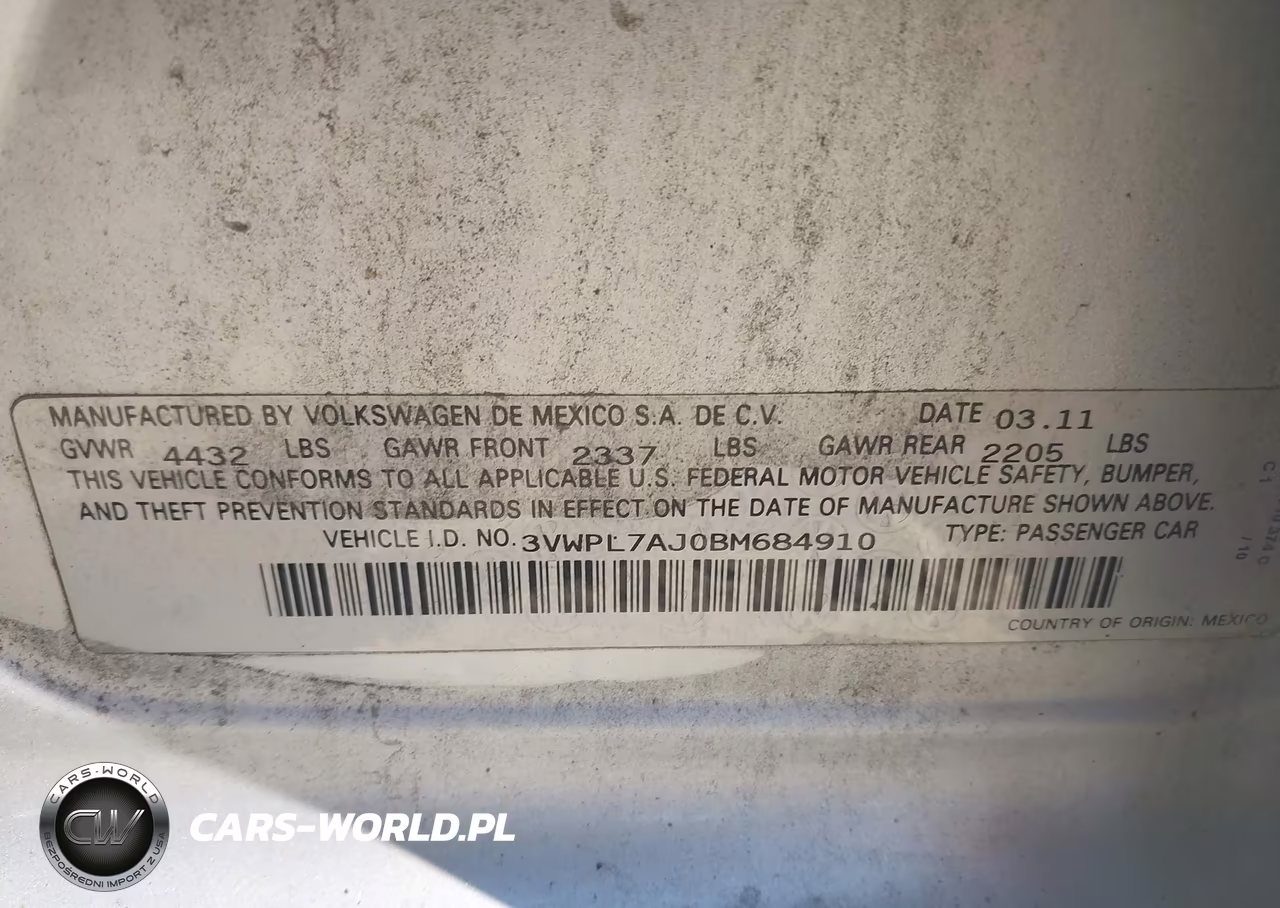 2011 Volkswagen Jetta Sportwagen 2.0L Tdi VIN:3VWPL7AJ0BM684910 - 9