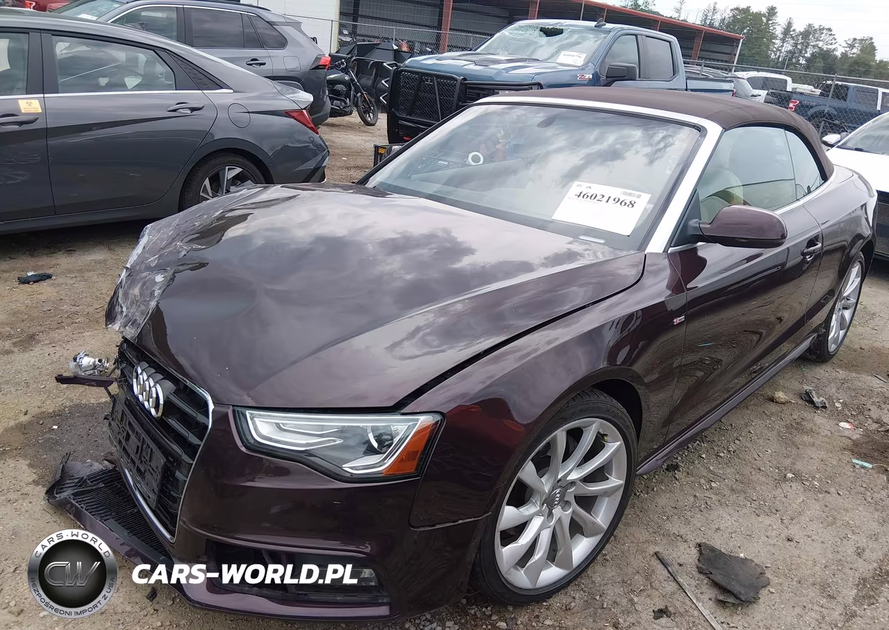 2014 Audi A5 2.0T Premium VIN:WAUWFAFH3EN012551 - 2