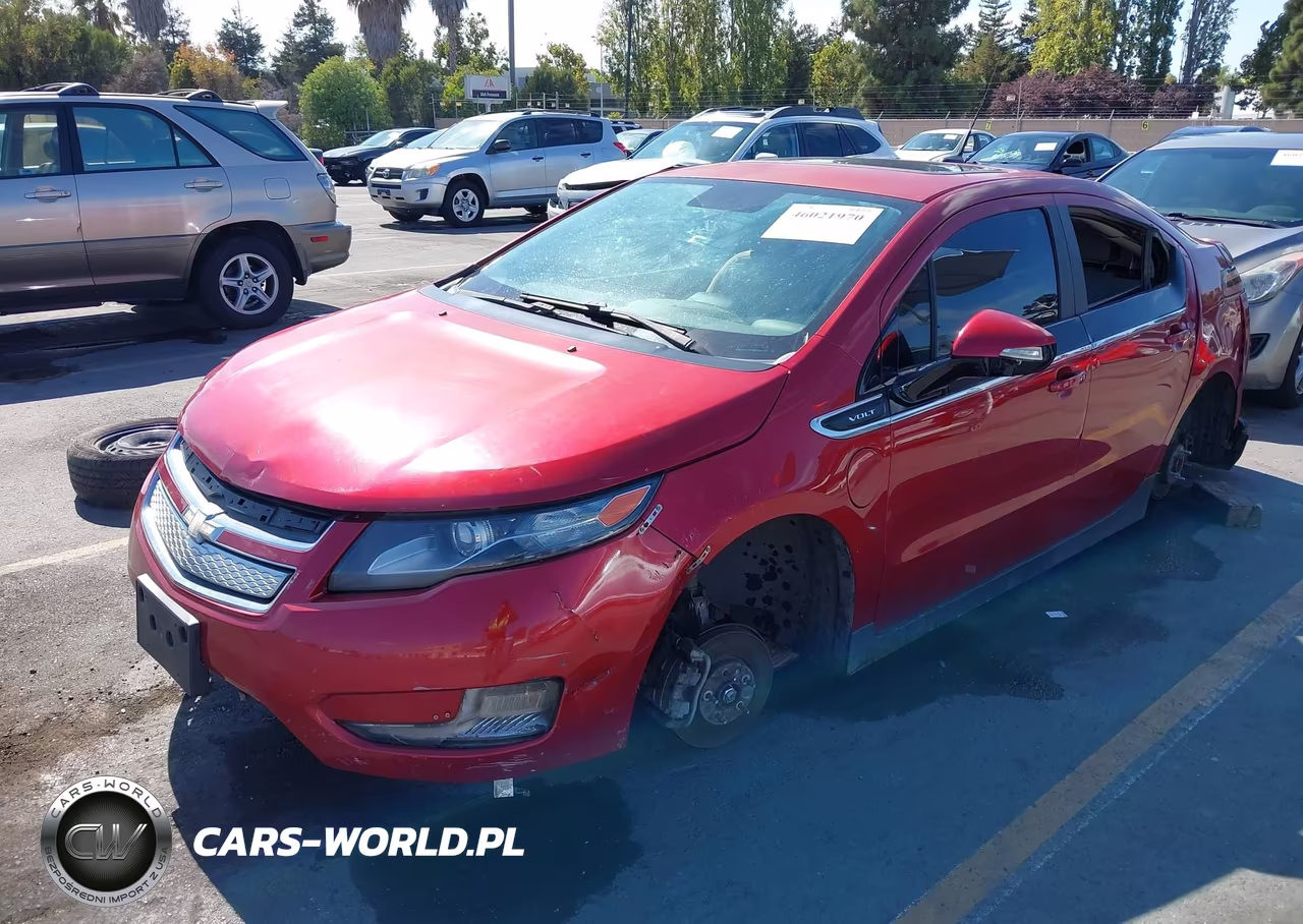 2013 Chevrolet Volt VIN:1G1RE6E47DU131540 - 2