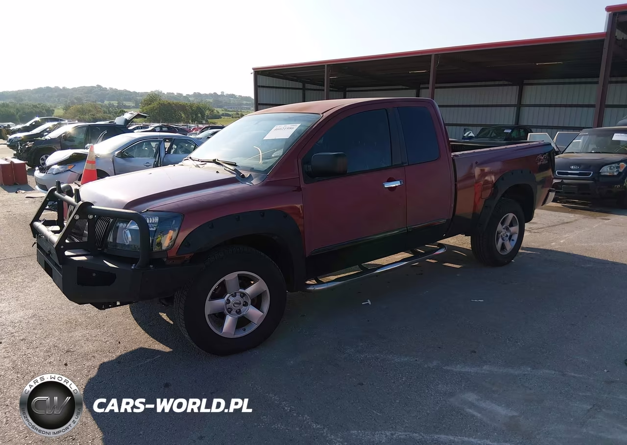 2006 Nissan Titan Se VIN:1N6BA06B76N536869 - 2