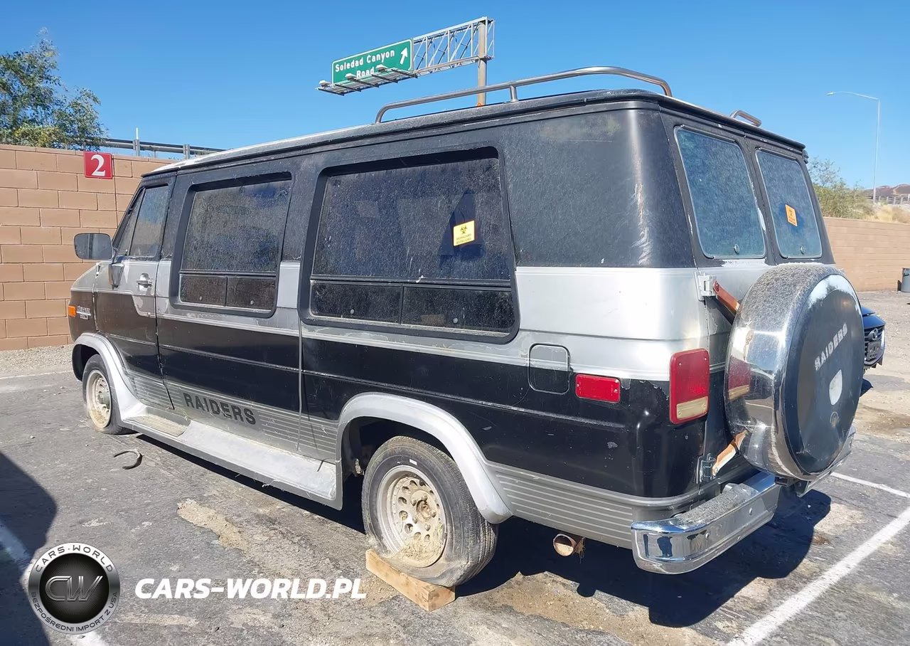 1987 Chevrolet Sportvan - Van G20 VIN:1GBEG25K7H7101177 - 3