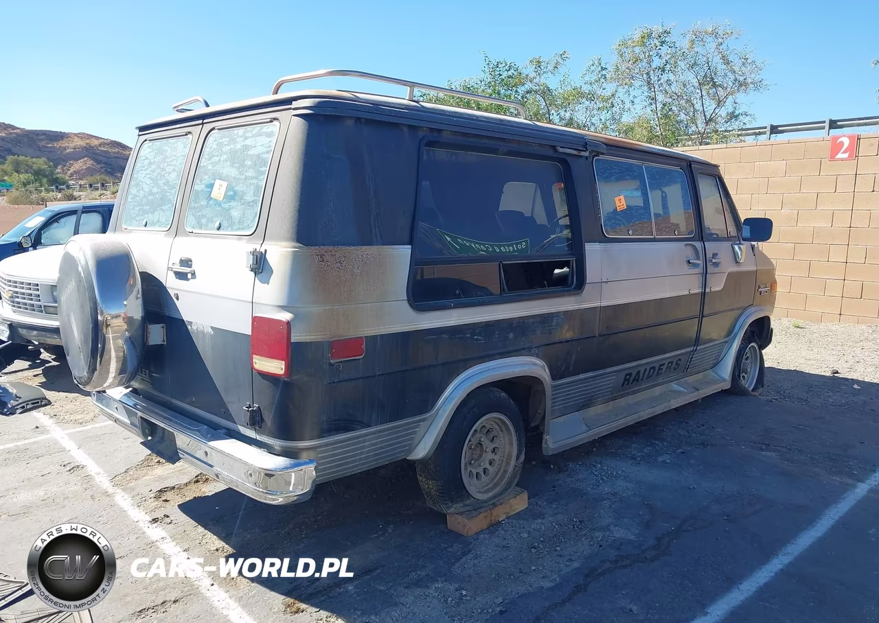 1987 Chevrolet Sportvan - Van G20 VIN:1GBEG25K7H7101177 - 4