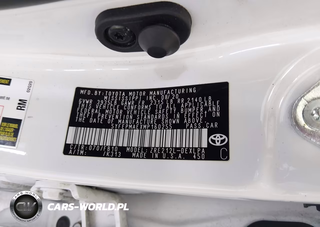 2021 Toyota Corolla Le VIN:5YFEPMAEXMP160255 - 9