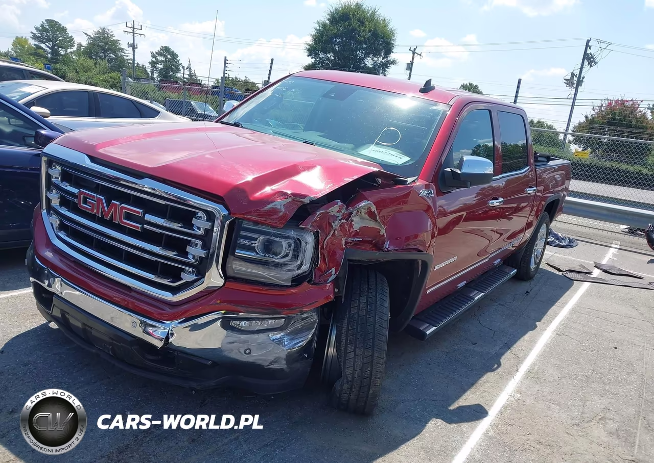 2018 GMC Sierra 1500 Slt VIN:3GTU2NEC4JG619046 - 2