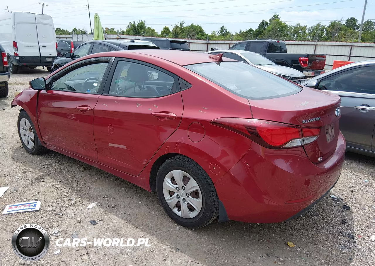 2016 Hyundai Elantra Se VIN:KMHDH4AE1GU648568 - 3