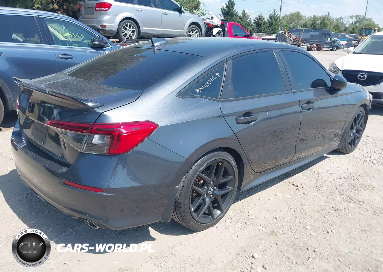 2022 Honda Civic Sport VIN:2HGFE2F57NH576957 - 4