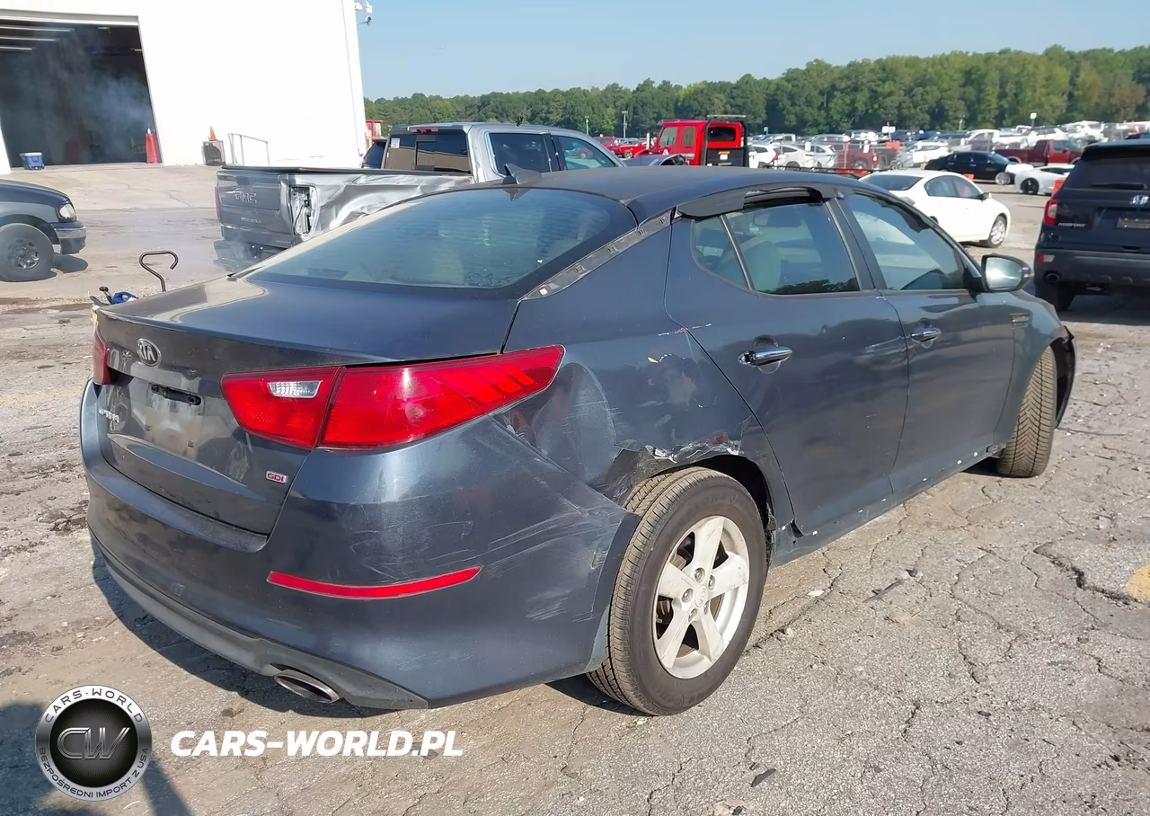 2015 Kia Optima Lx VIN:KNAGM4A73F5608318 - 4
