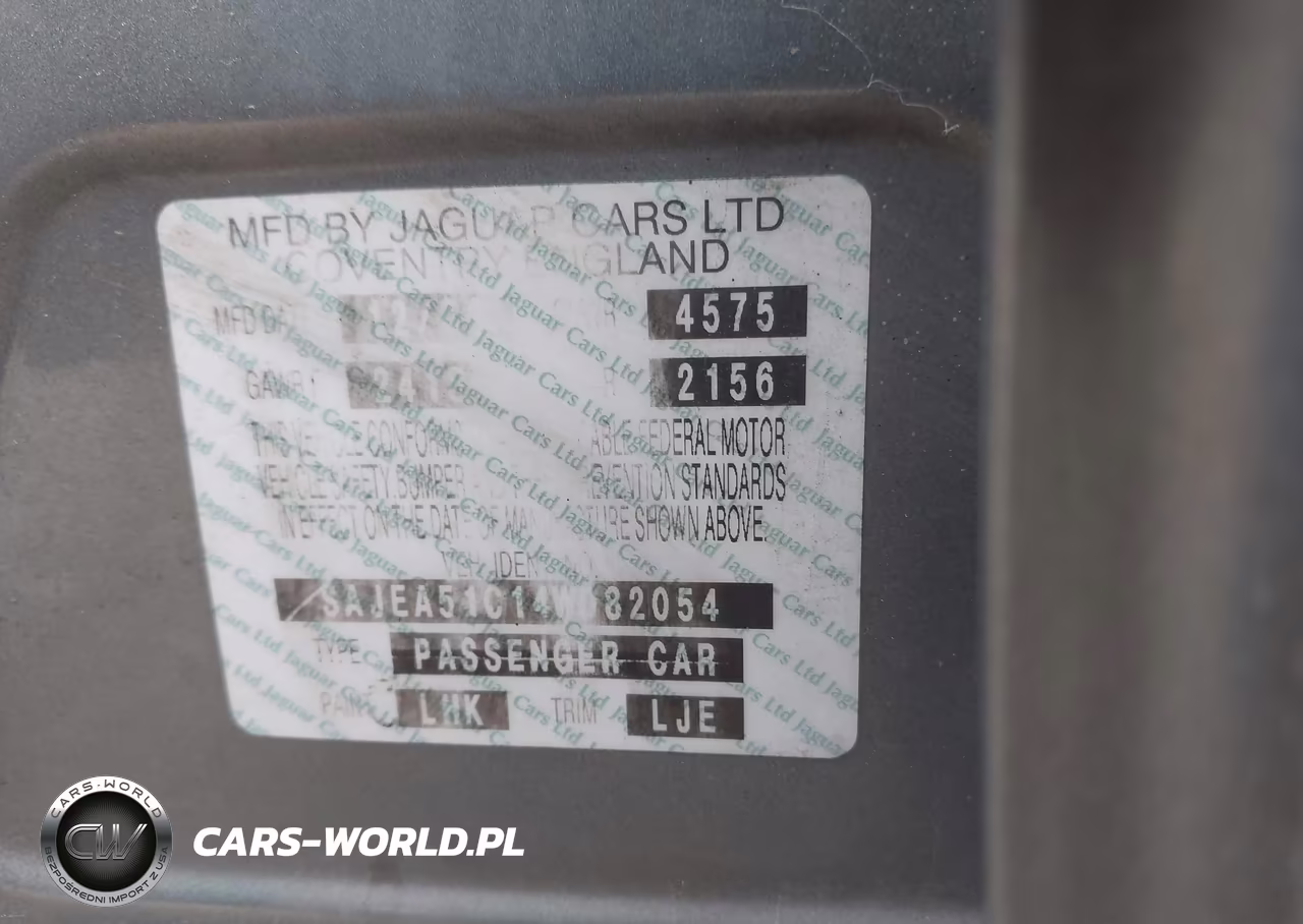 2004 Jaguar X-Type 3.0 VIN:SAJEA51C14WD82054 - 9