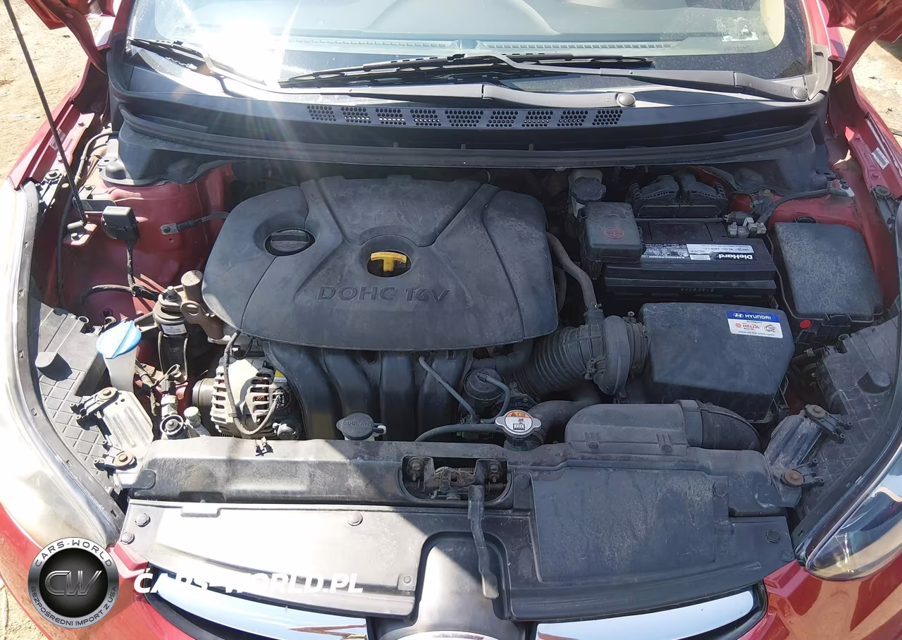 2013 Hyundai Elantra Gls VIN:KMHDH4AE7DU971552 - 10